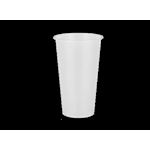 500ML - 90 PP Hard Cup Frosted