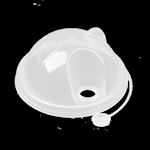 90 PP Panda Hard Lid Cup Cover 500P